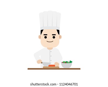 Chef cartoon character