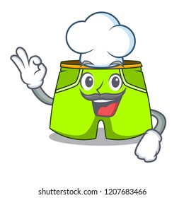 Chef cartoon sport fashion shorts for jogging