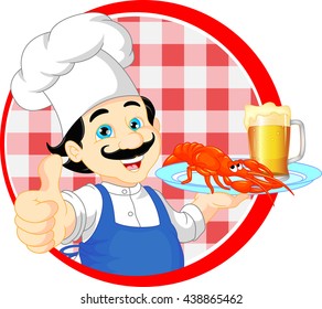 chef cartoon thump up