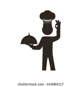 chef catering food hat