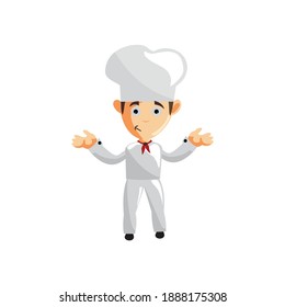 Chef character Gesture creation Illustration Template Pose
