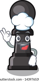 Chef chess pawn toy the shape mascot