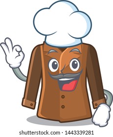 Chef Coat Isolated With In The Mascot