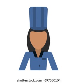 chef or cook with apron avatar icon image
