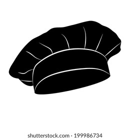 Chef and cook hats set isolated
