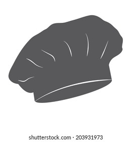 Chef and cook hats set isolated