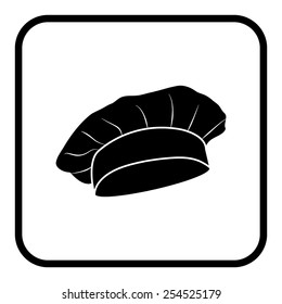 Chef and cook hats set isolated 