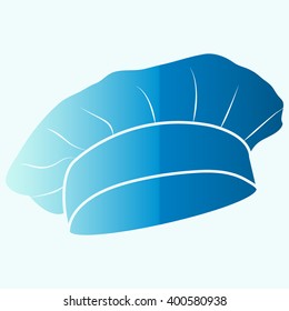 Chef and cook hats set isolated