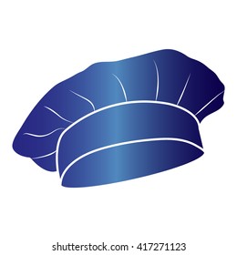 Chef and cook hats set isolated