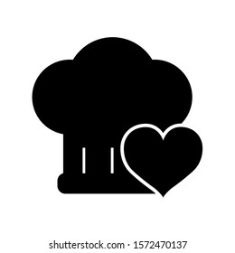 Chef, Cook icon, logo isolated on white background