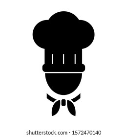 Chef, Cook icon, logo isolated on white background