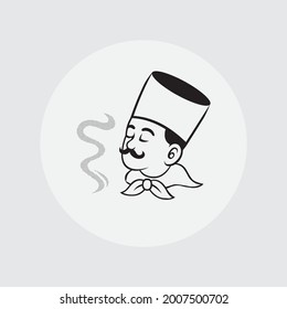 chef or cook in the restaurant