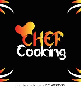 Chef Cooking Diseño de Logo Culinario