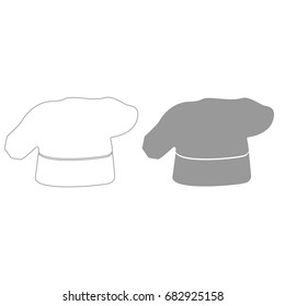 Chef cooking hat icon .