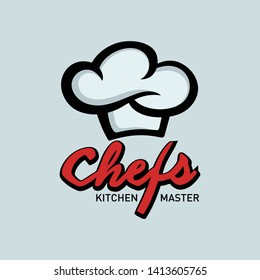 Chef Cooking Hat Logo Design