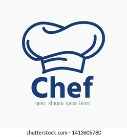 Chef Cooking Hat Logo Design