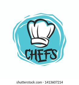 Chef Cooking Hat Logo Design