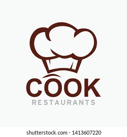 Chef Cooking Hat Logo Design