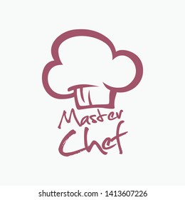 Chef Cooking Hat Logo Design