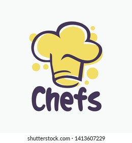 Chef Cooking Hat Logo Design Stock Vector Royalty Free 1413607229 Shutterstock