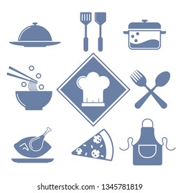 chef cooking icon