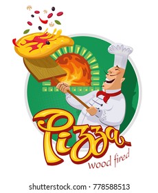 1,051 Chef Pizza Serving Smiling Images, Stock Photos & Vectors 