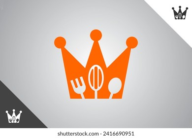 Chef design element. Bakery, cakes and pastries logo identity template. Perfect logo for business related to bakery, cakes and pastries. Isolated background. Vector eps 10.