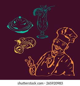chef drink and food