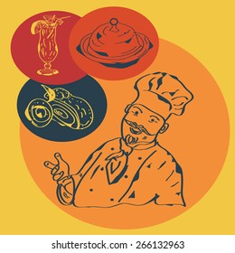 chef drink and food