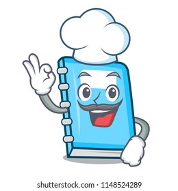 Chef education character cartoon style