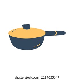 chef elements in flat design