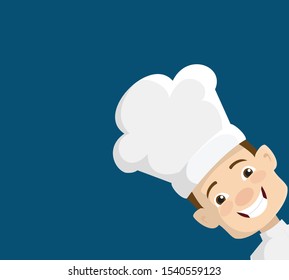 Chef - Empty Space with Head in Corner