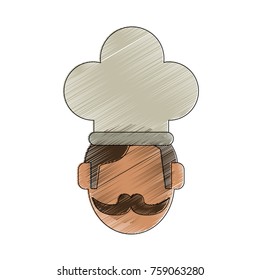 Chef face symbol