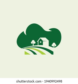 Chef Farm House Vector Logo Design