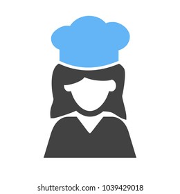 Chef Female Icon
