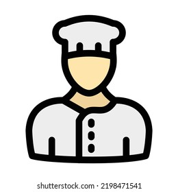 Icono del vector de relleno del chofer modificado fácilmente

