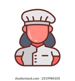 Chef Filled Icons , Vector illustration