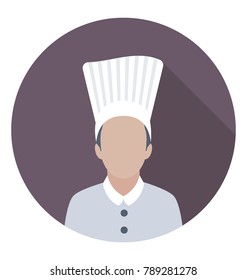 
Chef Flat Colored Icon
