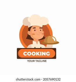 chef food restaurant logo emblem