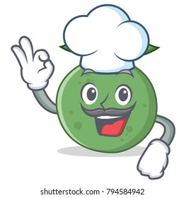 Chef guava character cartoon style
