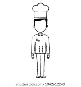 chef with hat avatar character
