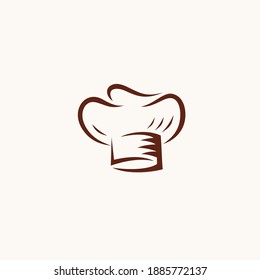 Chef hat bakery logo icon graphic