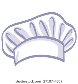 Chef Hat Cap Illustration Icon
