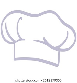 Chef Hat Cap Vector Illustration Art Drawing Icon
