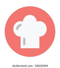 
Chef Hat Colored Vector Icon
