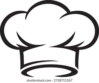 Chef Hat Cooking Icon design 
