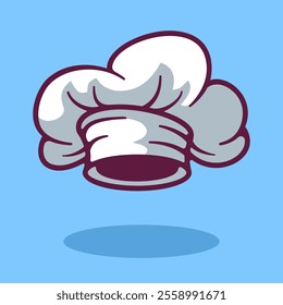 Chef hat doodle hand drawn illustrations