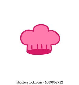 chef hat doodle icon