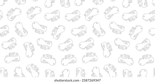 chef hat doodle pattern background. Chef Hat Illustration Seamless Background. Chef Hat Doodle.