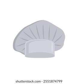 Chef Hat Flat Icon, Vector illustration